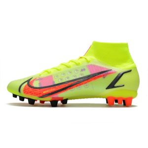 Nike Mercurial Superfly Elite AG PRO Volt Černá Bright Crimson